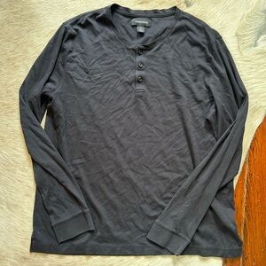 Nordstrom long sleeved black shirt
